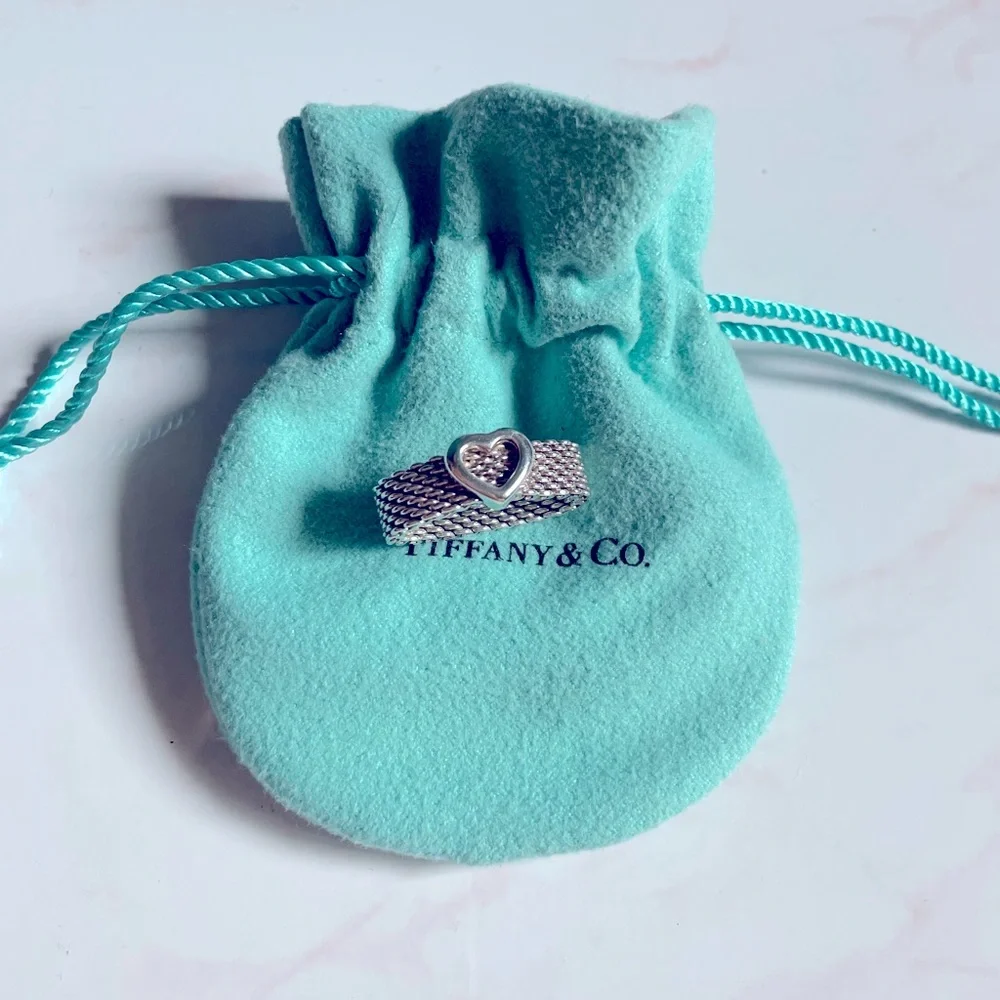 Tiffany & Co. Mesh Ring - Picture 1 of 4